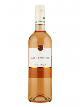 Les Terrasses rosé wijn 0,75l