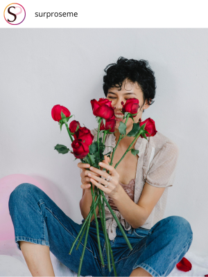 Instgram post: Rode rozen Instgram post: Rode rozen