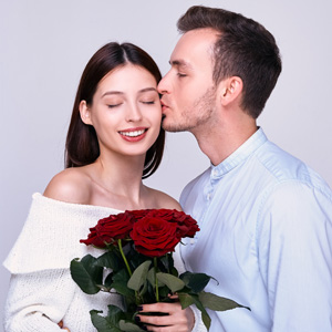Met liefde rozen kopen Voor de liefde rozen sturen